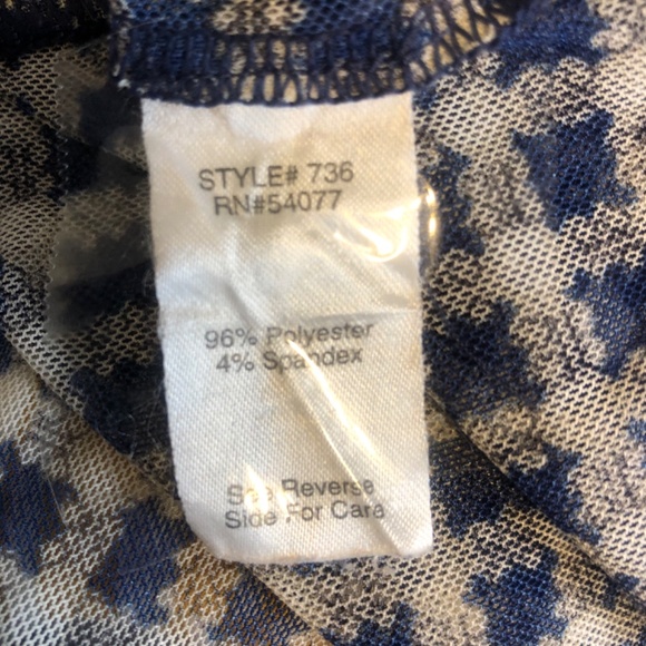 Cabi 736 mesh plaid shirt button down. Medium - Picture 11 of 13